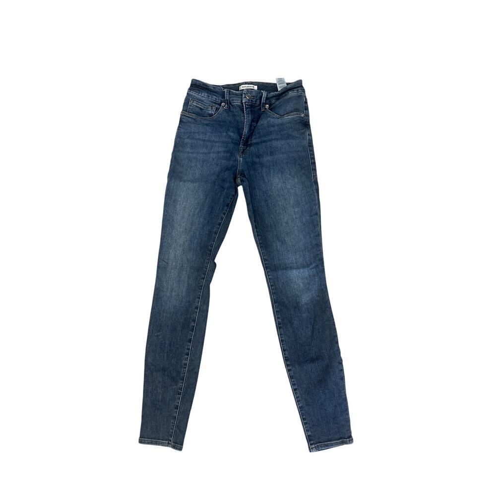 Good American Good Legs Skinny Jeans Womens SIze 4/27 distressed back pockets